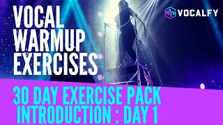 VOCAL WARMUPS : Introduction Video to 30 Day Vocal Exercise Pack.