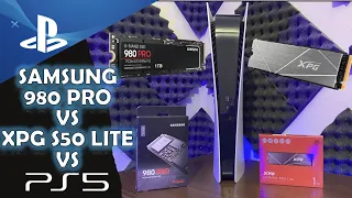 Samsung 980 PRO vs XPG S50 Lite en PlayStation 5. ¿Vale la pena un SSD caro?