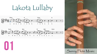 Lakota Lullaby - Play Along Song - Intermediate / F#