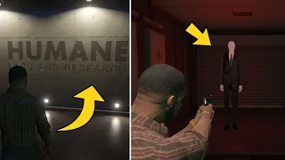 How To Get Into Humane Labs And Find Slenderman in GTA 5