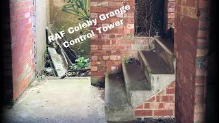 Abandoned RAF Coleby Grange Control Tower And Pill Boxes WW2 UK Urbex Urbexlass