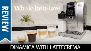 Review: DeLonghi Dinamica With LatteCrema Automatic Espresso Machine