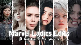 Lavitating X Wo Ladki Jo Ft. Marvel Ladies 🥵 | Marvel Ladies Edits | Marvel Ladies