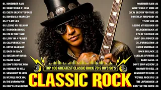 Classic Rock 70s 80s 90s Full Album ️🔥 Metallica, Aerosmith, ACDC, Nirvana, Bon Jovi, U2, GNR, Queen