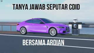 Tanya jawab seputar Car driving Indonesia bersama Ardian - CDID Roblox