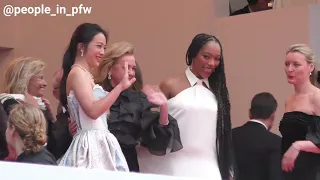 Natalie Portman, Naomi Ackie & Tang Wei 湯唯 on the red carpet at Cannes Film Festival - 19.05.2023