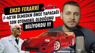 Enzo Ferrari'nin Tasarladığı Son Otomobil "FERRARİ F40" #ferrarif40 #ferrari