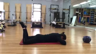 Heels Squeeze Prone - Pilates Matwork