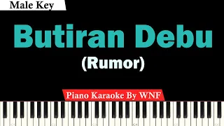 Rumor - Butiran Debu Karaoke Piano Male Key/Pria