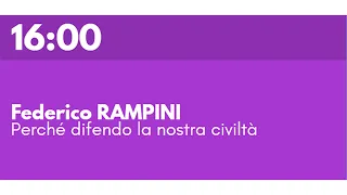 Federico RAMPINI - Perché difendo la nostra civiltà