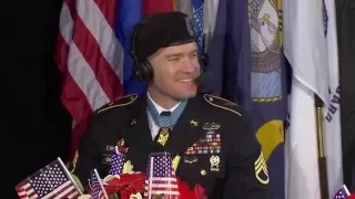 Medal of Honor recipient Ty Carter on PTS (2015 America's Parade)