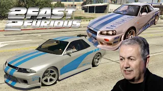 GTA 5 - F&F 2 Skyline GT-R Build W/ CRAIG LIEBERMAN! - Elegy Retro Customization