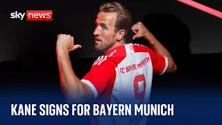 Harry Kane posts goodbye message to Instagram followers as he signs for Bayern Munich