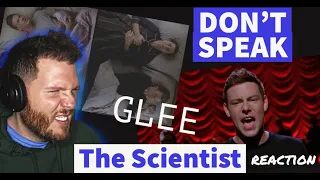 Glee REACTION | Don't Speak AND The Scientist | Two Glee Reactions in one!
