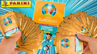 PANINI EURO 2020 Découverte de l'album de la Coupe d'Europe de foot et ouverture de pochettes