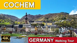 🇩🇪 COCHEM, Germany  4K UHD 60fps  Walking Tour