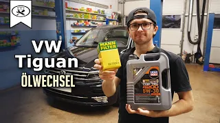 VW Tiguan II 2.0 TDI Ölwechsel | VW Tiguan oil change | VitjaWolf | Tutorial | HD