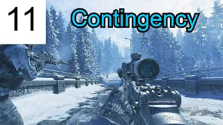 Modern Warfare 2 Remastered "CONTINGENCY" Gameplay Walkthrough Part 11 (MW2 Remastered)