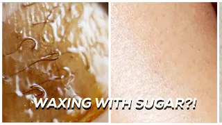 HOW TO ACTUALLY APPLY SUGAR WAX LIKE A PRO | Everything You Need to Know About Sugaring 101