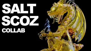 Salt Glass Scoz Glass demo at TheChillRoom Florida