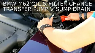 BMW E31, E32, E38 and E39  Oil and Filter Change (M62 V8)