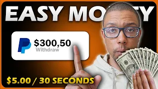 Easy $5.00 Every 30 Seconds For FREE (Make Money Online 2024)