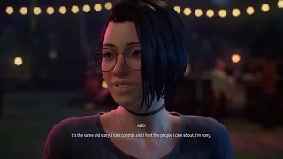 Life is Strange True Colors - Alex & Steph apologize at the Spring Festival.