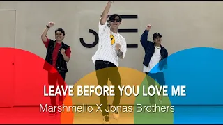 LEAVE BEFORE YOU LOVE ME | Marshmello X Jonas Brothers | Dance Fitness | Sir Glao