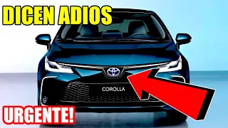 Toyota Empieza a Eliminar al Corolla, Yaris, Rav4, Corolla Cross...