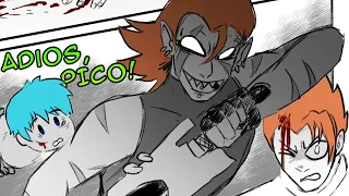 El ataque de Piconjo - Pico's School - Friday Night Funkin' Comic Dub