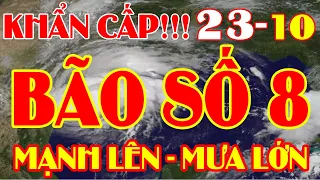 🌀Dự Báo thời tiết 23 tháng 10 năm 2020 | Tin Bão Sớm - Mưa cực lớn | Dự báo 3 ngày tới.