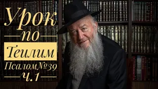 Урок по Теилим [Псалом№39 ч.1] | Царь Давид | раввин Элиягу Эссас