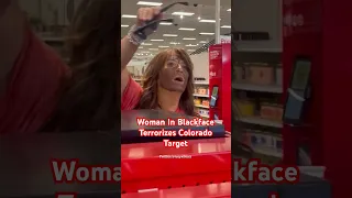 A woman in blackface terrorized a Colorado #Target and #Starbucks while wearing #Trump stickers.