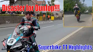 IOMTT 2024: Superbike TT - Disaster for Dunlop!!!