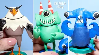 Bosses Making Garten of Banban 6 New Monsters Sculptures | Dimia clay