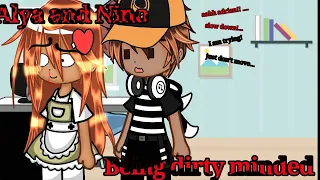 🦊🐞Alya and Nino being a dirty minded😳🐢 ||🐞MLB🦊||💖meme🐍