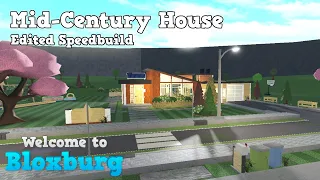 Building a Modern House in Bloxburg (Speedbuild)