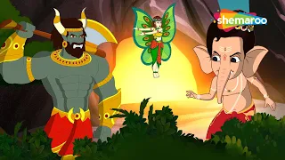 देखिए  कैसे गुफा असुर भरी पड़े बाल गणेश जी पे   | Gufa Asur  | Bal Ganesh The Super Hero Episode - 06