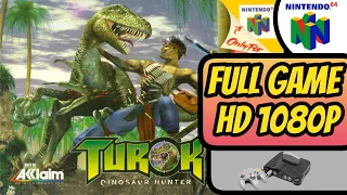 Turok: Dinosaur Hunter [N64] Longplay Walkthrough Playthrough Full Game (HD, 60FPS)