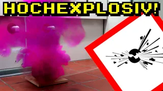 Diese Chemikalie WILL explodieren! Stickstofftriiodid