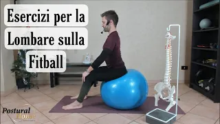 ALLEVIA IL DOLORE LOMBARE CON LA FITBALL