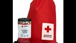 Personal emergency preparedness kit-From the Red Cross