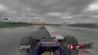 F1 2016 CHINA TORO ROSSO LOGITECH G29 PS4 RAIN ONBOARD