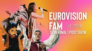 #Eurovision2024 Semi-final 1 Debrief | Live Stream | Eurovision Fam