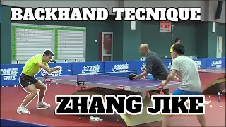 Zhang Jike Mastered His SUPER Backhand With Xiao Zhan