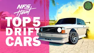 Top 5 Drift Cars in Need for Speed Heat | NFS Heat Best Drift Cars