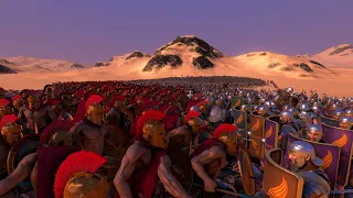 2,000 Spartans  vs. 10,000 Romans    Ultimate Epic Battle Simulator   UEBS