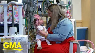 Baby girl survives double-lung transplant