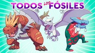 TODOS LOS POKÉMON FÓSILES EXPLICADOS