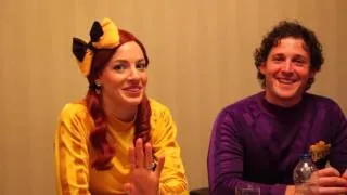 The Wiggles chat and perform in Toronto